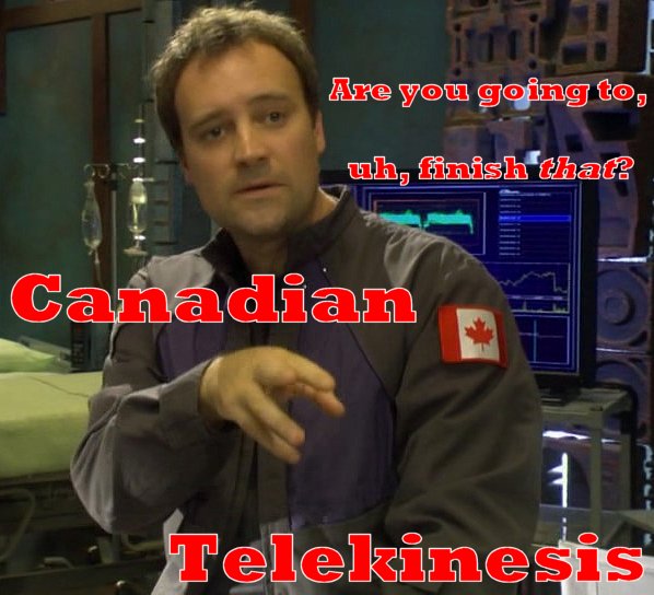 Canadian telekinisis