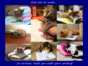 Cats writing